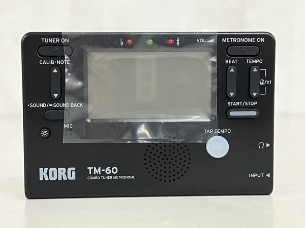 KORG TM-60 CM-300 メトロノーム チューナー チューナーマイク セット 中古 美品 K8226751_画像4