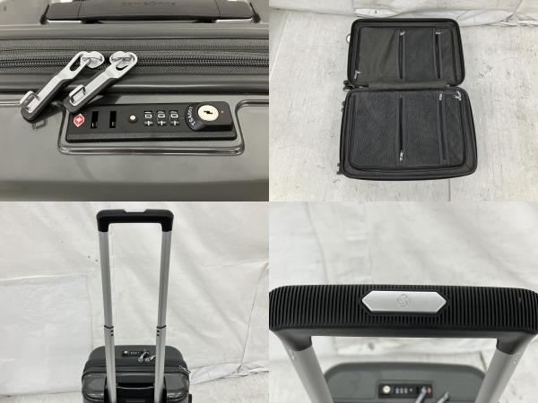 Samsonite ASTRA サムソナイト アストラ スピナー55 Sサイズ グレー 中古 良好 K8230745_画像9