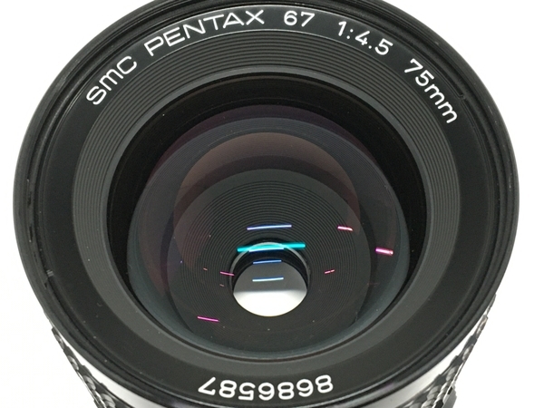 ペンタックス smc PENTAX 67 F4.5 75mm レンズ 中判 カメラ 趣味 撮影 ジャンク F8208916_画像7