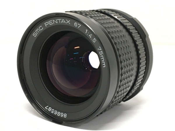 ペンタックス smc PENTAX 67 F4.5 75mm レンズ 中判 カメラ 趣味 撮影 ジャンク F8208916_画像1