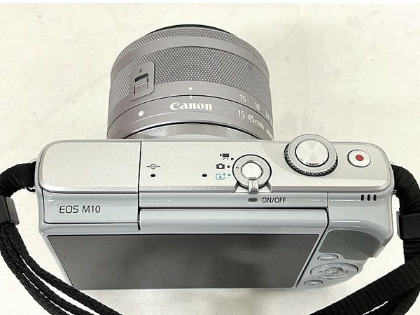 Canon キヤノン ミラーレス一眼 EOS M10 レンズキット グレー 撮影 カメラ 中古 T8232713_画像10