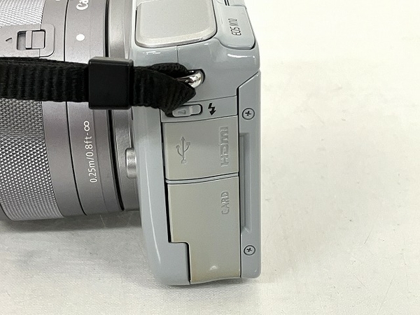 Canon キヤノン ミラーレス一眼 EOS M10 レンズキット グレー 撮影 カメラ 中古 T8232713_画像4