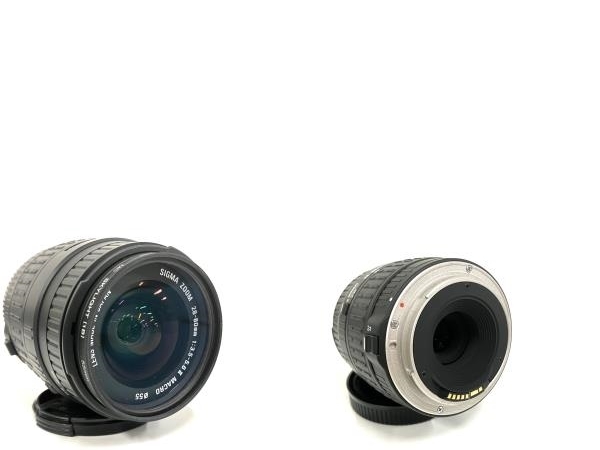 Canon EOS KISS フィルムカメラ ボディ SIGMA 28-80mm 70-300mm レンズ セット ジャンク B8238378_画像6