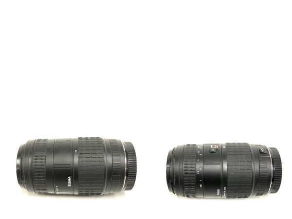 Canon EOS KISS フィルムカメラ ボディ SIGMA 28-80mm 70-300mm レンズ セット ジャンク B8238378_画像10