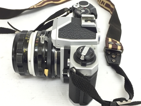 Nikon FM2 ボディ NIKKOR-H・C 1:2 F=50mm レンズ カメラ フィルムカメラ ジャンクG8222334_画像4