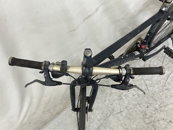 【1円】 CANNONDALE FATTY ディスクブレーキ クロスバイク 自転車 ジャンク S7611348_画像4