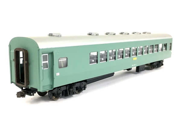 天賞堂 469 ナロ10 グリーン 国鉄軽量客車シリーズ 鉄道模型 HO ジャンク Y8084299_画像1