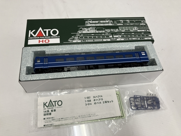 KATO 1-557 スハフ14 14系 客車 国鉄 踊り子 HOゲージ 鉄道模型 中古 T8238366_画像2
