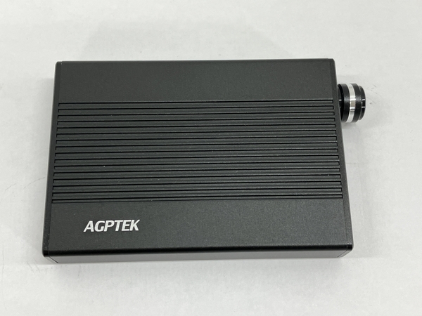 AGPTEK HA1 ポータブル ヘッドホンアンプ 低音 音質改善 音響機材 中古 W8226541_画像4