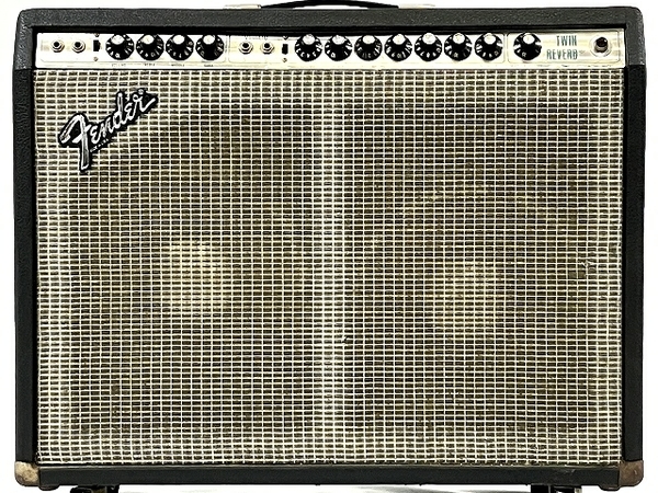 Fender フェンダー TWIN REVERB D120F 真空管 ギターアンプ 現状品 ジャンク 直 T8045869_画像3