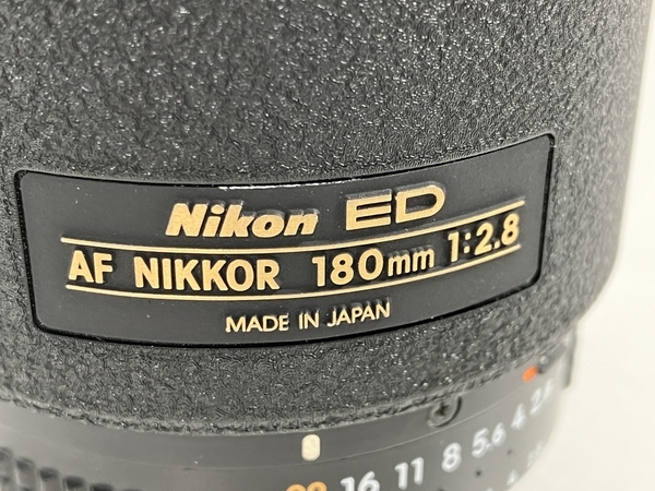 Nikon AF NIKKOR 180mm F2.8 ED ニコン 単焦点レンズ Fマウント カメラ アクセサリー ジャンク W8222090_画像9