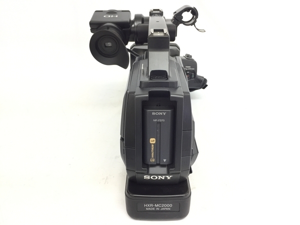 SONY HXR-MC2000J ソニー 2012年製 業務用 ビデオカメラ 映像機器 中古 G8224392_画像6