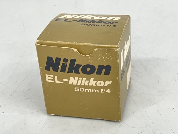 NIKON EL-NIKKOR 50mm F4 レンズ 単焦点レンズ ジャンク K8240915_画像3