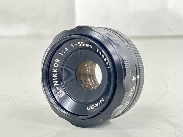 NIKON EL-NIKKOR 50mm F4 レンズ 単焦点レンズ ジャンク K8240915_画像1