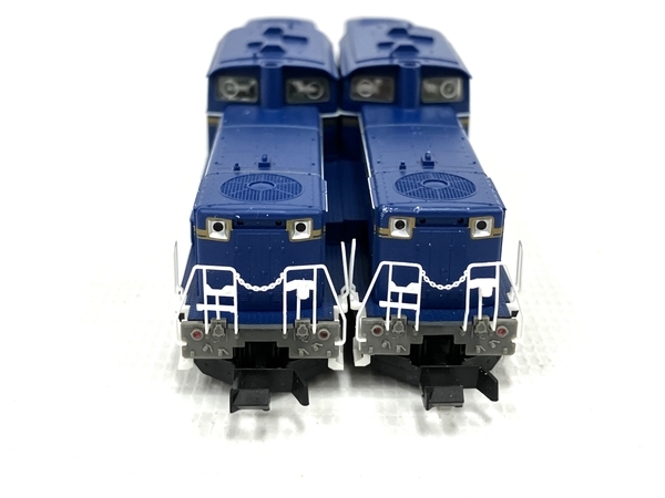 TOMIX 2215 JR DD51形 ディーゼル機関車 JR北海道色 2両おまとめ 重連 トミックス Nゲージ 鉄道模型 中古 M8195734_画像4