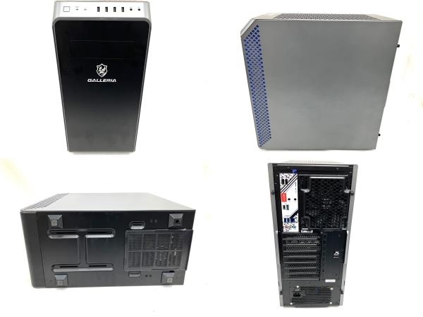 GALLERIA XA7C-R37 i7-13700F 32GB SSD 1TB HDD 2TB RTX 3070 Windows 10 デスクトップ パソコン PC 簡易水冷 中古 M8135457_画像4