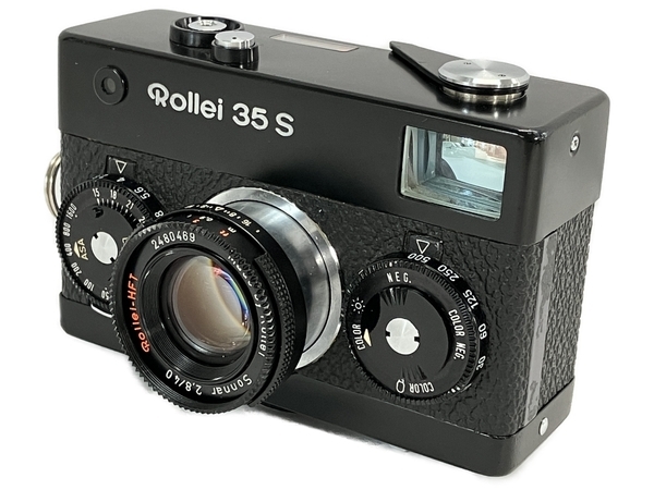 Rollei 35S Sonnar 40mm F2.8 Rollei-HFT コンパクト フィルム カメラ ローライ ジャンク W8229293_画像1