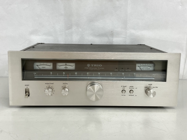 TRIO KT-7700 FM ステレオチューナー トリオ 音響機材 ジャンクK8221402_画像2