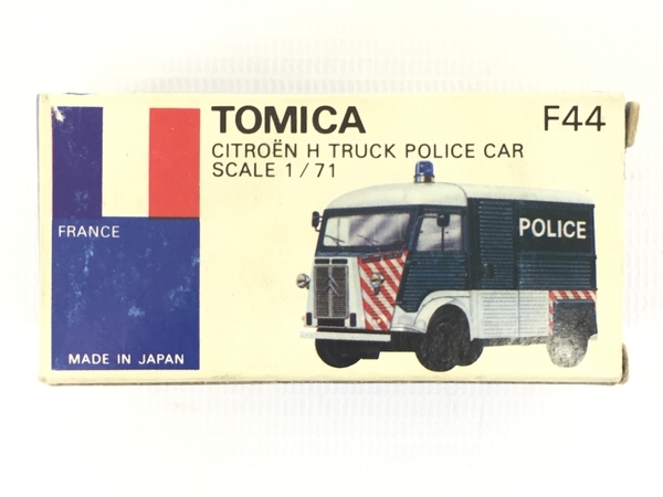 TOMICA 青箱 トミカ シトロエン Hトラック ポリスカー CITRON 日本製 外国車シリーズ F44 中古G8208073_画像8