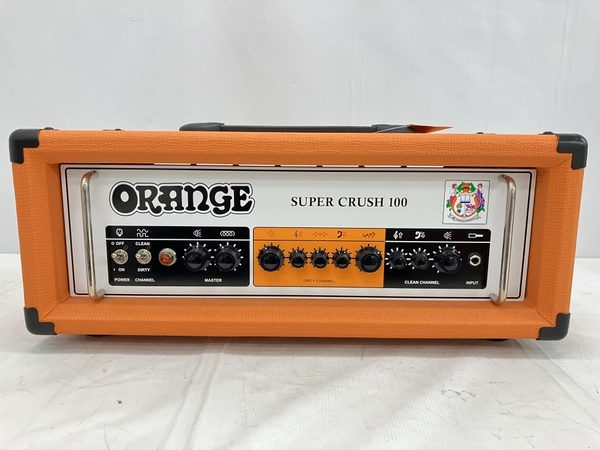 ORANGE SUPER CRUSH 100H ギターヘッドアンプ オレンジ スーパークラッシュ 100 音響機器 ジャンク C8062498_画像4