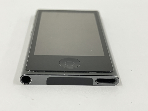 Apple iPod nano 第7世代 MKN52J デシタルオーディオプレイヤー DAP 16GB スペースグレイ 中古 T8210763_画像3