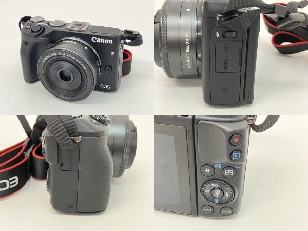 Canon EOS M3 EF-M 18-55 EF-M 22 STM ミラーレス 一眼 カメラ レンズ キット 中古 Z8254345_画像3