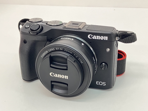 Canon EOS M3 EF-M 18-55 EF-M 22 STM ミラーレス 一眼 カメラ レンズ キット 中古 Z8254345_画像1