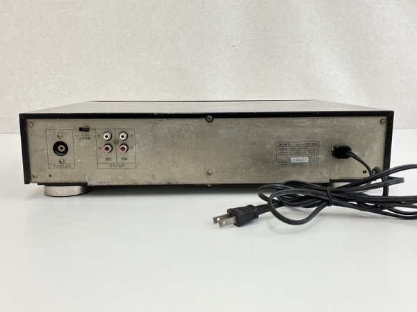 SONY CDP-950 CDプレーヤー ソニー 音響機材 中古 Z8236867_画像5