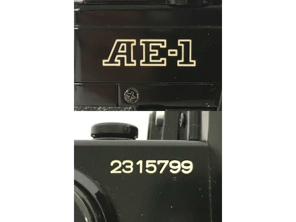 Canon AE-1 フィルムカメラ ボディ ジャンク Y8262713_画像3
