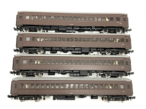 MODEMO スハ32 3両 スハ33 1両 旧型客車 計4両セット 鉄道模型 ジャンク M8259487_画像6