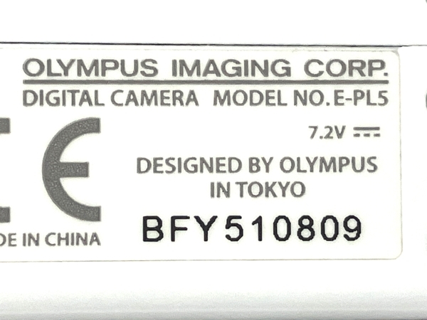 OLYMPUS PEN Lite E-PL5 M.ZUIKO DIGITAL 14-42mm F3.5-5.6 カメラ レンズキット ジャンク Y8247678_画像6