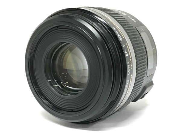 Canon MACRO EF-S 60mm F2.8 USM ULTRASONIC レンズ カメラ 趣味 撮影 中古 F8220695_画像1
