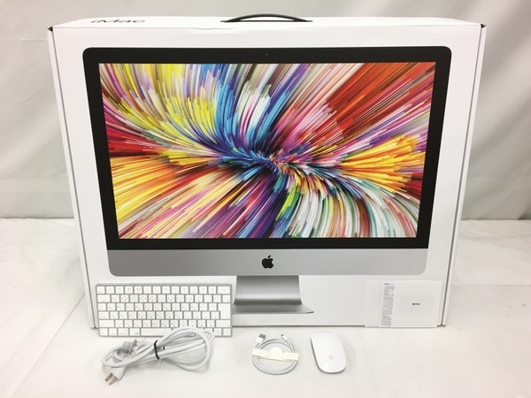 Apple iMac Retina 5K 27インチ 2020 一体型PC i9-10910 3.60GHz 40GB SSD 2TB Radeon Pro 5700 XT Ventura 中古 T8228281_画像2