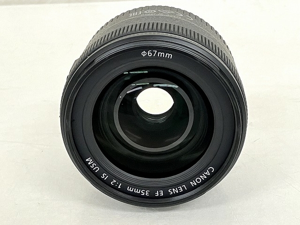 Canon EF35mm F2 IS USM 単焦点レンズ 広角 キヤノンEFマウント レンズガード付き カメラ レンズ 中古 T8268556_画像3