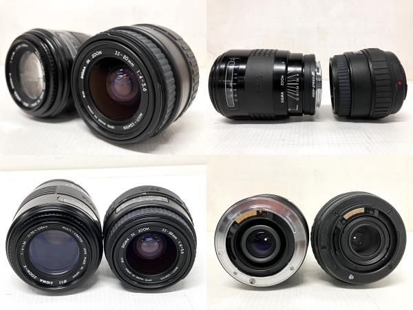 SIGMA レンズ おまとめ セット シグマ カメラ 周辺 機器 撮影 趣味 ジャンク F8271042_画像4