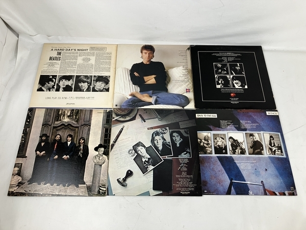 THE BEATLES ジョン レノン ポール マッカートニー ビートルズ レコード LP 12枚セット ジャンク N8271148_画像5