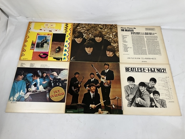 THE BEATLES ジョン レノン ポール マッカートニー ビートルズ レコード LP 12枚セット ジャンク N8271148_画像3