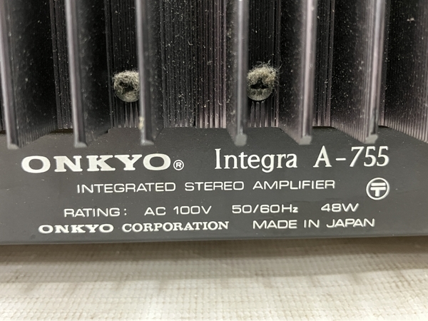 ONKYO Integra A-755 プリメインアンプ 音響 オーディオ ジャンク H8175736_画像8