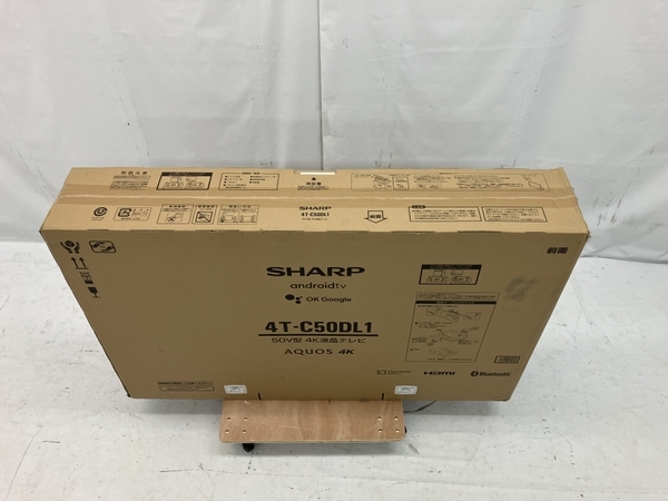 SHARP AQUOS 4T-C50DL1 50インチ 液晶テレビ 2021年モデル シャープ アクオス 未使用 C8216440_画像5