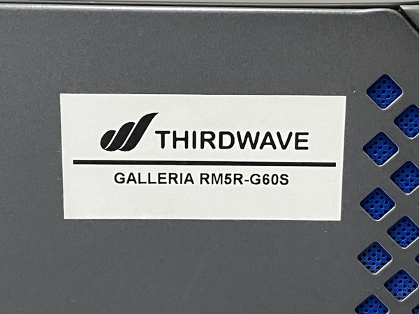Thirdwave GALLERIA RM5R-G60S Ryzen 5 4500 16GB SSD 1TB GTX 1660