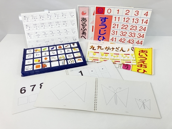 家庭保育園 第2教室 たのしい絵カード プレイシート チューターシステム ほか 幼児 知育 教材 英語 韓国語 中古 Z8225041_画像2