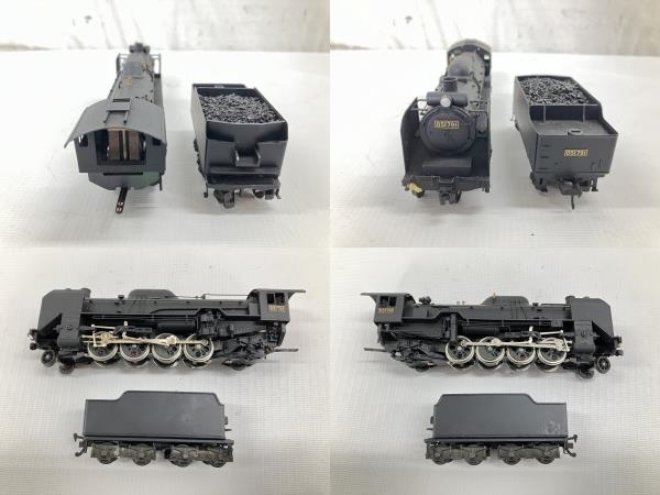 Adachi JNR D51 No.1001 蒸気機関車 鉄道模型 HOゲージ アダチ ジャンク W8274008_画像2