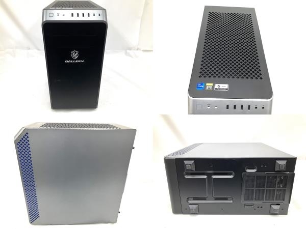 Thirdwave GALLERIA XA7C-R37 i7-11700 16GB SSD 1TB RTX 3070 Win11 デスクトップパソコン 中古 M8220289_画像4