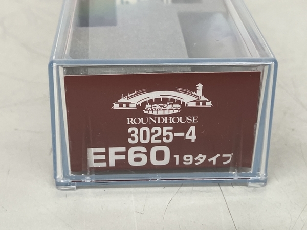 KATO ROUNDHOUSE 3025-4 EF60 19タイプ 電気機関車 Nゲージ 鉄道模型 中古 美品 K8223859_画像4