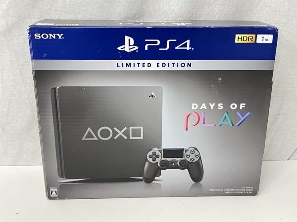 SONY CUH-2200B PlayStation4 ジェットブラック PS4 本体 プレステ 中古 S8243904_画像3