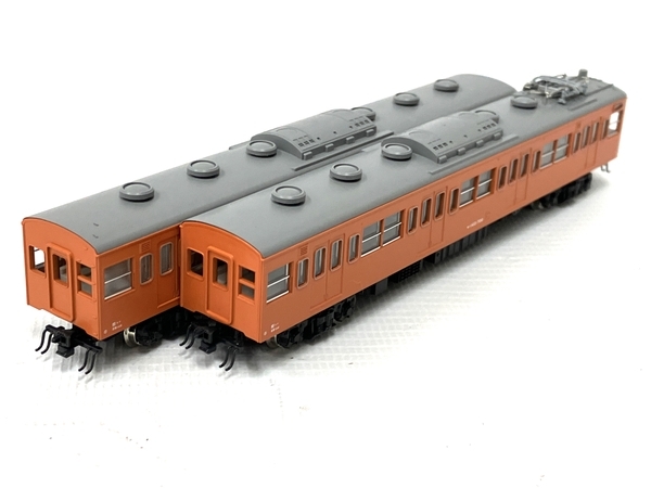 KATO カトー 4005-2/4002-2 モハ103 モハ102 オレンジ 2両セット Nゲージ 鉄道模型 中古 M8199197_画像1
