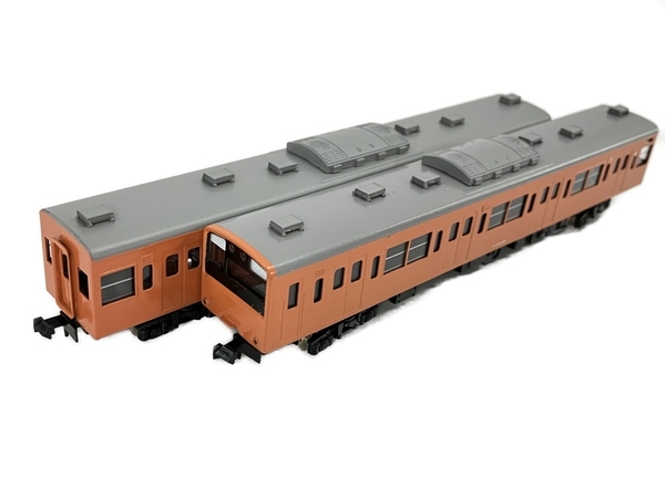 エンドウ 3021 3022 クモハ200 モハ200 201系通勤系直流電車 2両セット 鉄道模型 Nゲージ 中古 W8281737_画像1