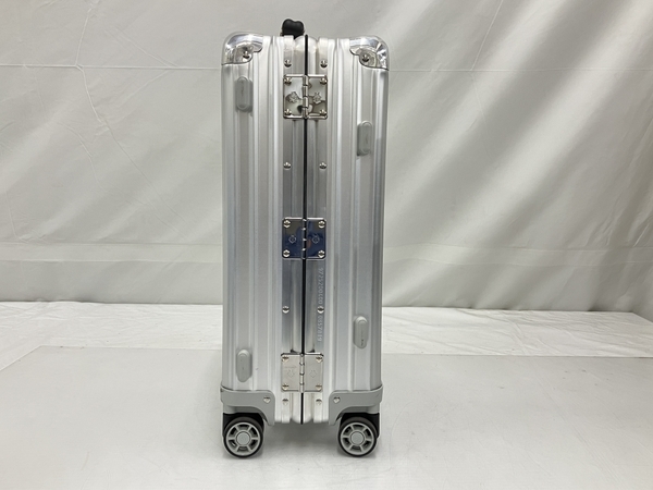 RIMOWA Classic Cabin S 33L キャリーケース シルバー リモワ クラシック キャビンS アルミニウム 中古 T8109734_画像5