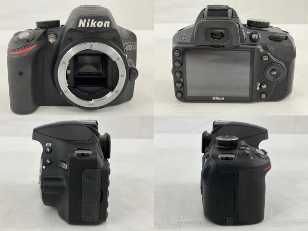 Nikon D3200 18-55mm 55-200mm ダブル ズーム レンズ キット デジタル 一眼レフ カメラ ニコン 中古 N8223126_画像3