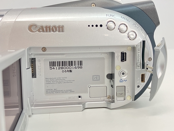 Canon ivis DC22 10x DVDビデオカメラ キャノン ジャンク Z8280282_画像7